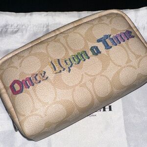 Coach x Disney  'Once Upon a Time' Zip Pouch